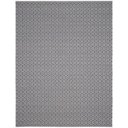Safavieh Montauk Large Rectangle Area Rug, Ivory and Navy - 8 x 10 ft. MTK333B-8